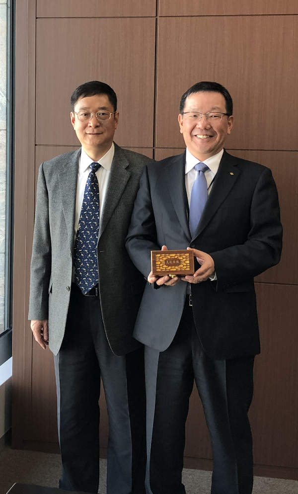 蔡總拜訪(fǎng)丸紅公司