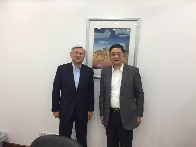 KUREHA社長(zhǎng)來訪